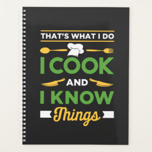 Funny Cooking Planner