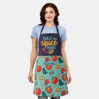 Funny Cooking Spice Things Up Vegetable Pattern