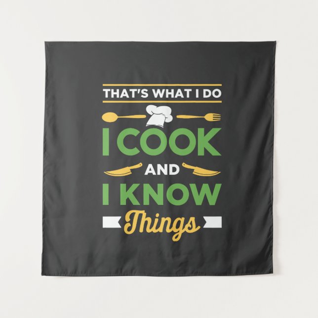 Funny Cooking Tapestry (Front)