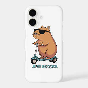 Funny Cool Capybara Scooter Vibes