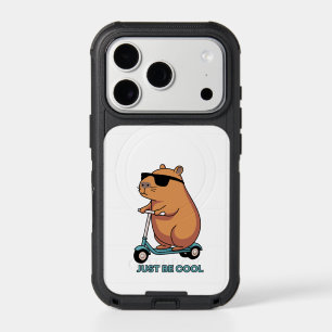 Funny Cool Capybara Scooter Vibes