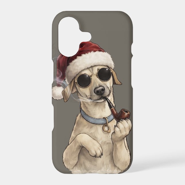 Funny Cool Dog Happy New Year Design (Back)