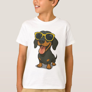 Funny Cool Dog Kids T-Shirt