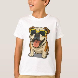 Funny Cool Dog Kids T-Shirt