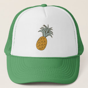 Funny cool pineapple trucker hat