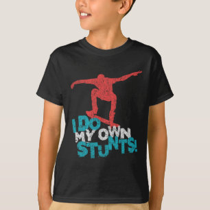Funny Cool Skateboarding Quote Saying T-Shirt