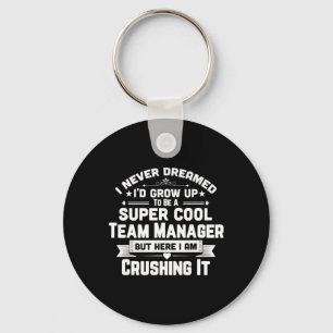 Funny Cool Skeleton Soccer Halloween Costume  Keychain