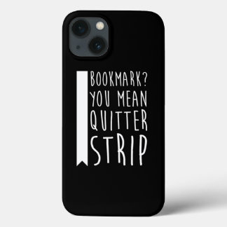 Funny Cool Unique Bookmark Perfect Book Nerd Gift  iPhone 13 Case