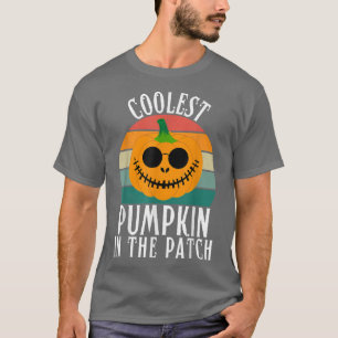 Funny Coolest Pumpkin In The Patch Halloween Costu T-Shirt