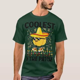 Funny Coolest Pumpkin In The Patch Toddler Boys Ha T-Shirt