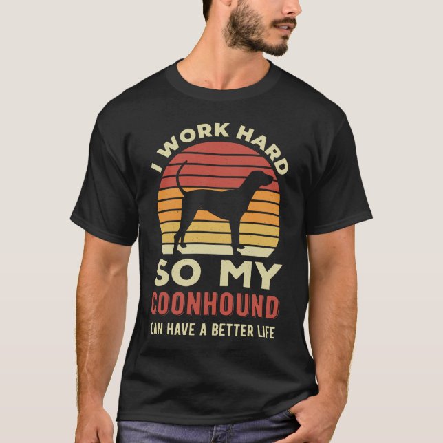 Funny Coonhound T-Shirt (Front)