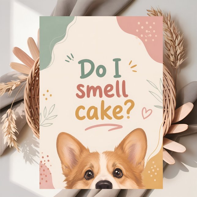 Funny Corgi Birthday Card (Creator Uploaded)