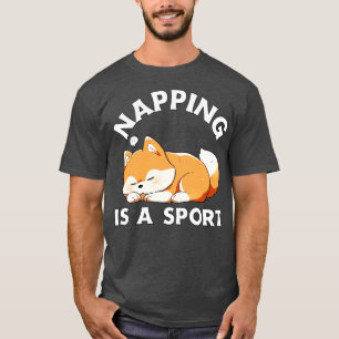 Funny Corgi Napping Is a Sport Dog Lover T-Shirt