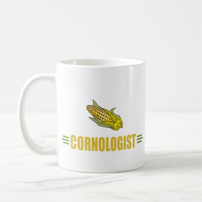 Funny Corn Coffee Mug (Left)