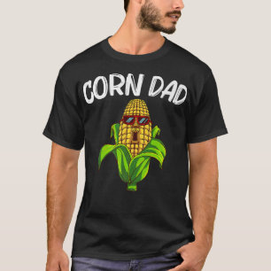 Funny Corn For Girls Kids Farming Corn Cob Farmer T-Shirt