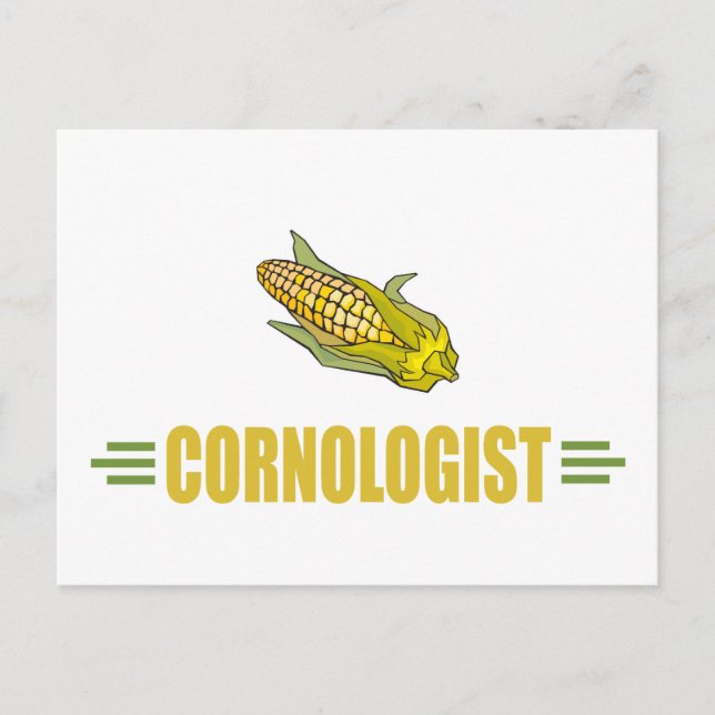 Funny Corn Postcard (Front)
