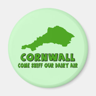 Funny Cornwall Magnet