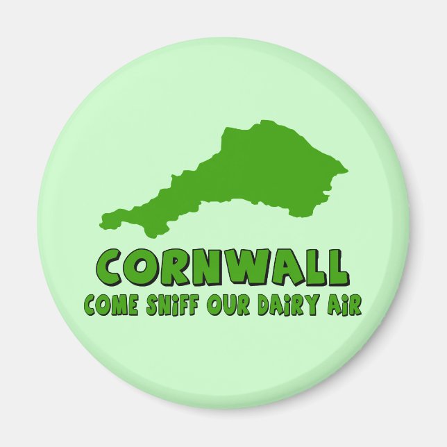 Funny Cornwall Magnet (Front)