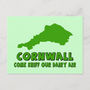 Funny Cornwall Postcard