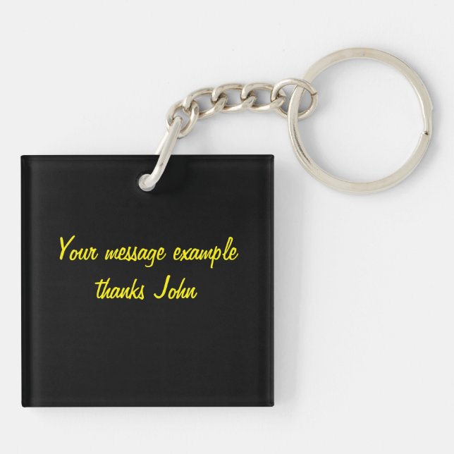 Funny Corporate HR Gifts  Coffee Mug Keychain (Back)