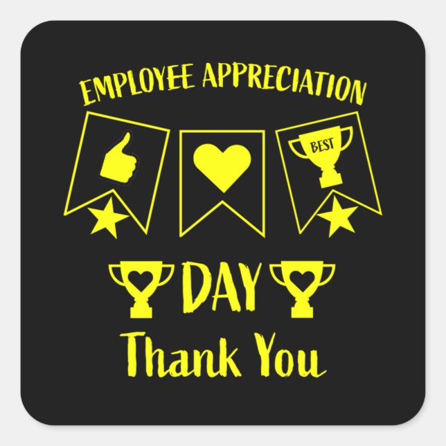 Funny Corporate HR Gifts Square Sticker (Front)