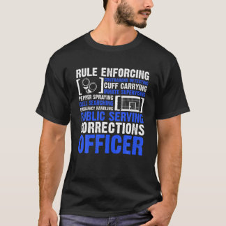 Funny Correction Officer Prison Guard Law Enforcem T-Shirt