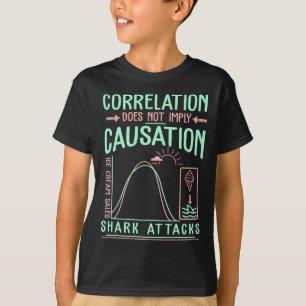 Funny Correlation Does Not Imply Causation Premium T-Shirt