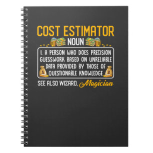 Funny Cost Estimator Job Definition Money Data Notebook