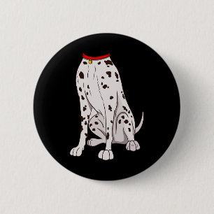 Funny Costume for Halloween Dog Animal Cosplay 2 Inch Round Button