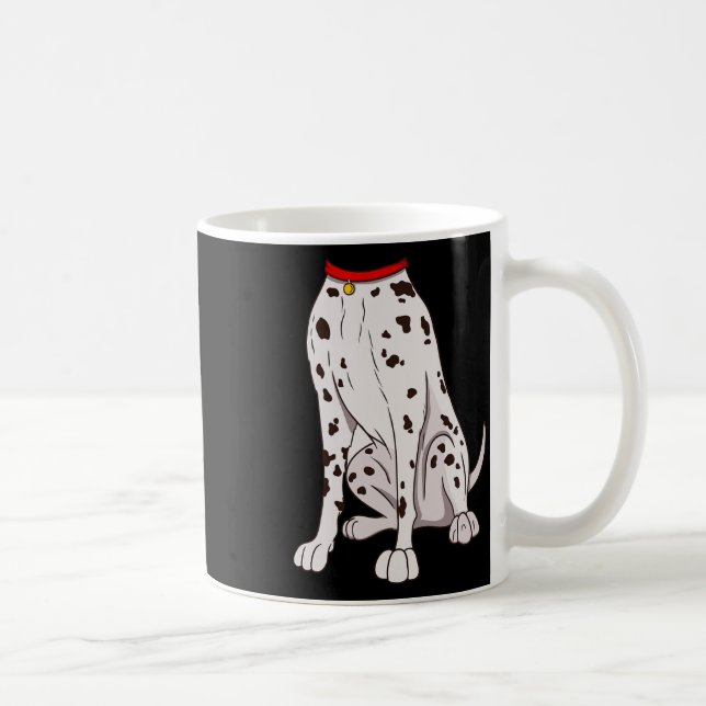 Funny Costume For Halloween Dog Animal Cosplay  Coffee Mug (Right)