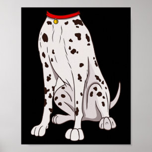 Funny Costume for Halloween Dog Animal Cosplay Poster