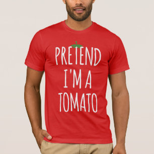 Funny Costume Halloween - Pretend I'm A Tomato T-Shirt