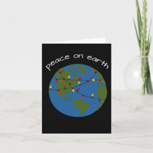 Funny Costumes For Celebrating Christmas Peace On Card