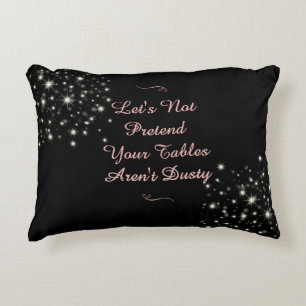 Funny Couch Pillow, Humourous Housewarming Gift Accent Pillow