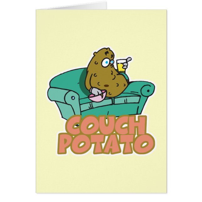 Funny Couch Potato (Front)