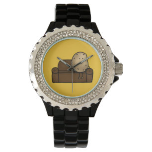 Funny couch potato watch