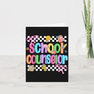 Funny counseior squad dream team back to school card