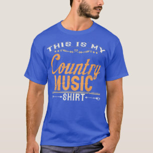 Funny Country Music Graphic Women Men Country Musi T-Shirt