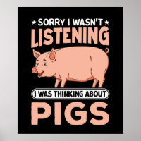 funny Country pig lovers 