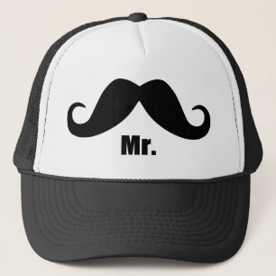 Funny couple matching hat, set x2 Mrs. and Mr. Trucker Hat