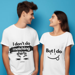 Funny Couple Shirt Matching Men