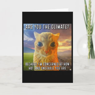 Funny Couple Valentine Orange Cat Meme Are You The Card