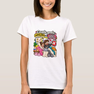 Funny Couples Cancel Plans Quote T-Shirt