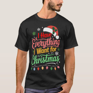 Funny Couples Christmas Joke Matching I Have Every T-Shirt