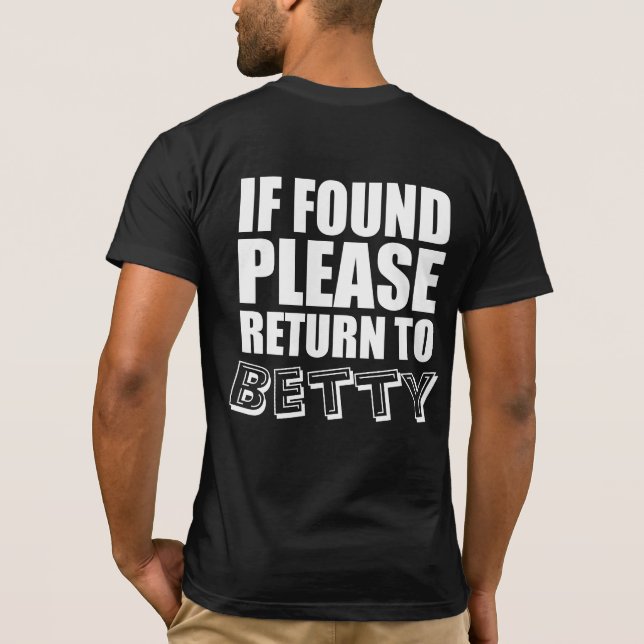 Funny Couples Shirts Personalized (Back)