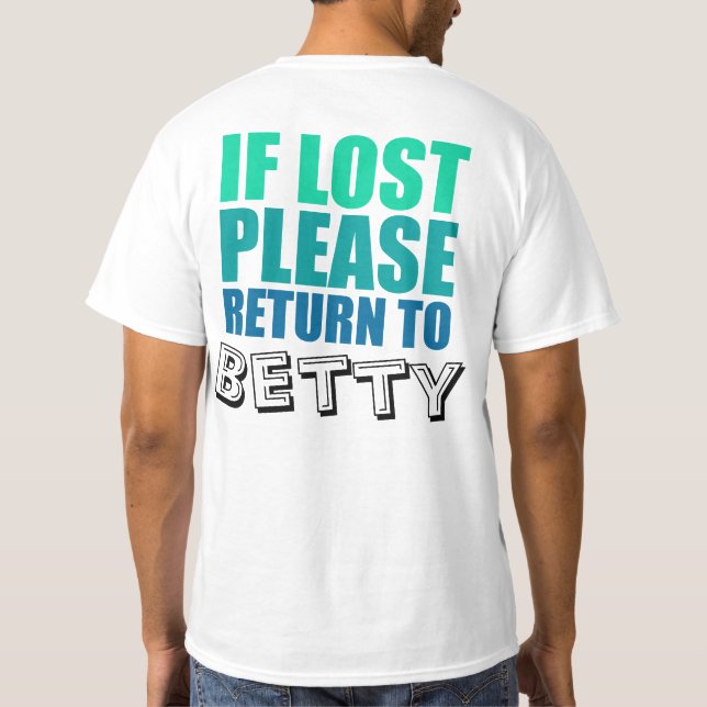 Funny Couples Shirts Personalized (Back)