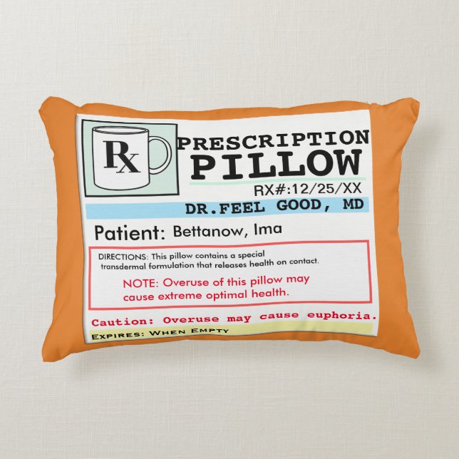 Funny Coussin de prescription (Devant)