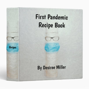 Funny Covid Toilet Paper First Pandemic Recipe Binder