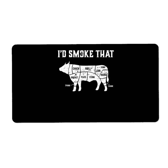 Funny Cow Bbq  Pit Master Gift (Front)