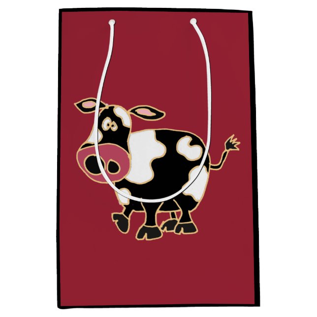 Funny Cow Gift Bag (Front)